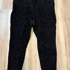 Torrid double black Leopard Print Bottoms